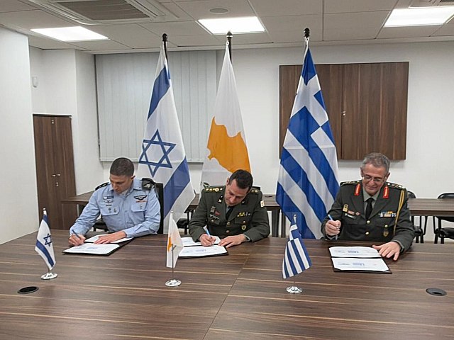 Израиль, Греция и Кипр подписали программу военного сотрудничества